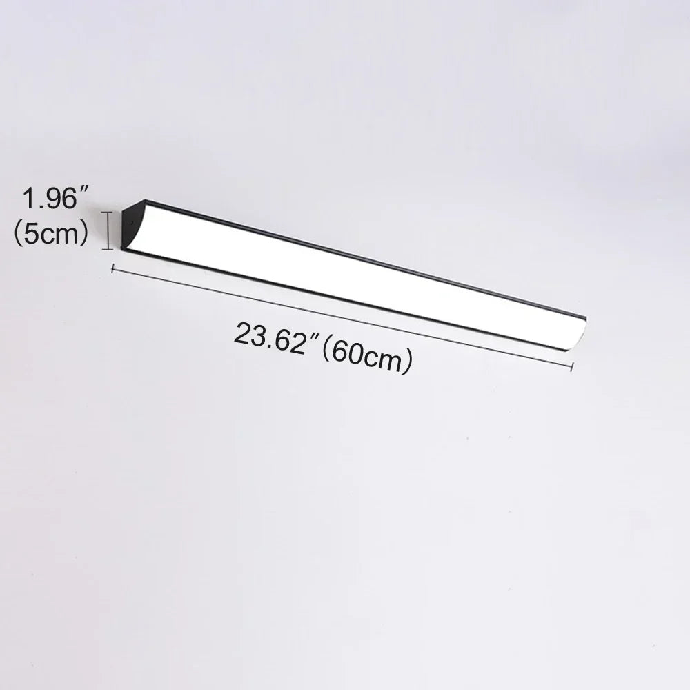Minimalist Long Strip Outdoor Wall Lamp Exterior Wall Waterproof Modern LED Lighting Garden Villa Balcony Wall Washer  Dimmable