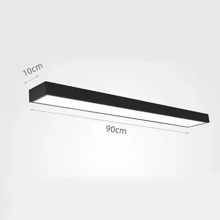18W 24W 36W 48W Strip Ceiling Led  Lamps Room Lights Lighting Fixture Ultrathin For Living  Kitchen