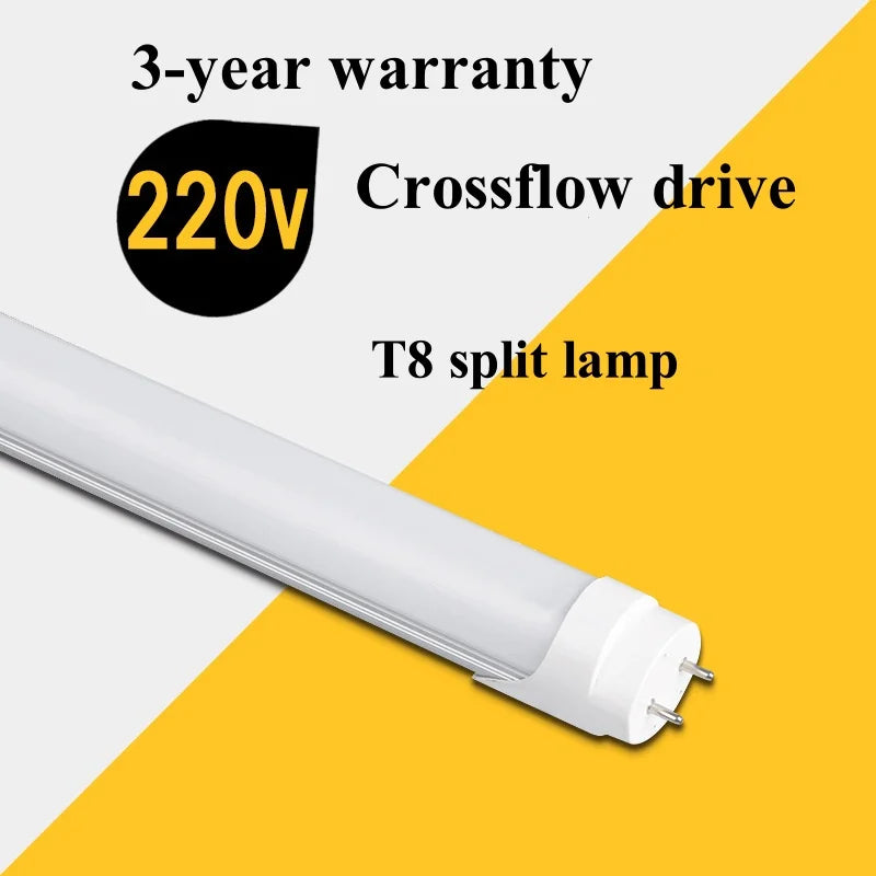 LED Tube T5 T8 Lamp 220V 230V 240V With switch Tube 28cm 57cm 5W 10W LED Wall Lamp Warm Cold White Red blue pink green