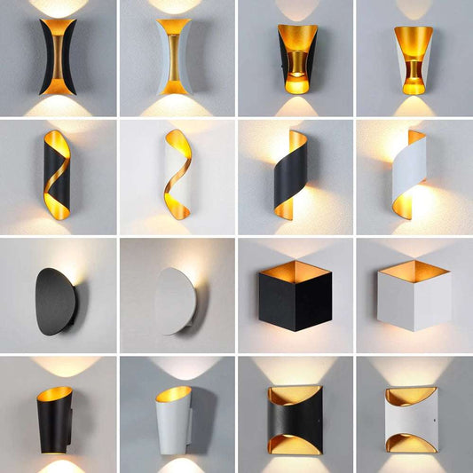 Modern minimalist LED Wall Lamps Nordic style Indoor Wall Lights Bedroom bedside Living Room Wall Sconce Simple indoor Lighting
