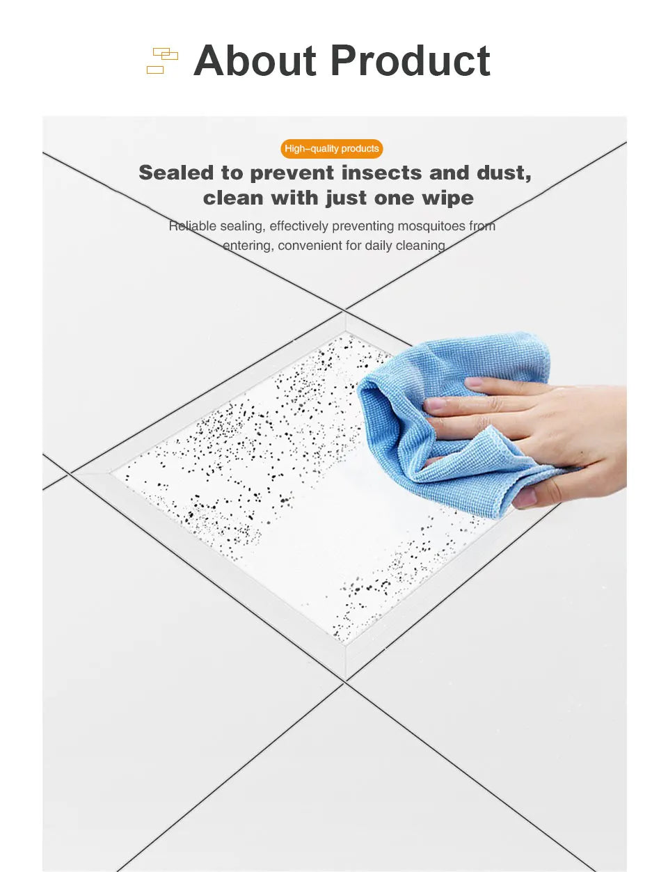 LED Ceiling Light 220V 24W Waterproof Dustproof Three Proof Light Bedroom Bathroom Dining Room Kitchen Indoor Lighting Fixtures