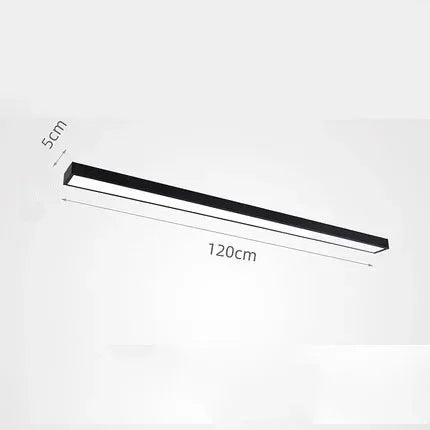 18W 24W 36W 48W Strip Ceiling Led  Lamps Room Lights Lighting Fixture Ultrathin For Living  Kitchen