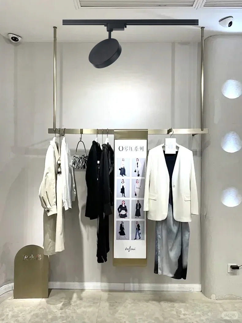 2 Wires Set LED Track Light AC220V-240V 12w 18W 24W Black Aluminum Track Lighting Rail Spot Led For Home Kitchen Clothing Shop