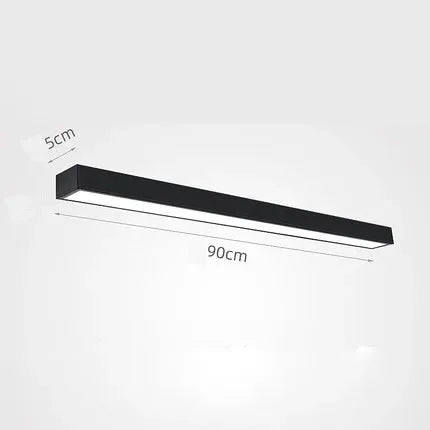 18W 24W 36W 48W Strip Ceiling Led  Lamps Room Lights Lighting Fixture Ultrathin For Living  Kitchen