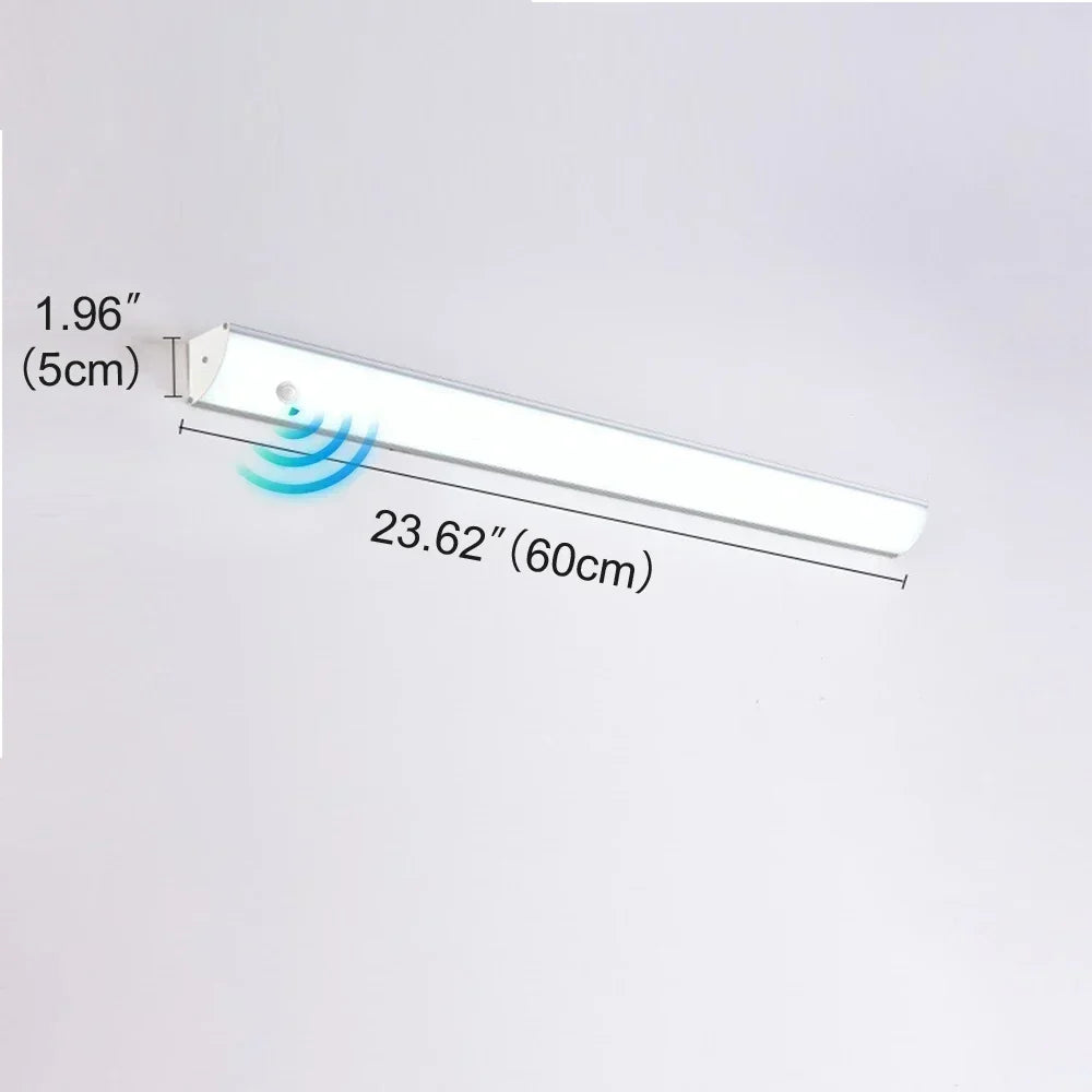 Minimalist Long Strip Outdoor Wall Lamp Exterior Wall Waterproof Modern LED Lighting Garden Villa Balcony Wall Washer  Dimmable