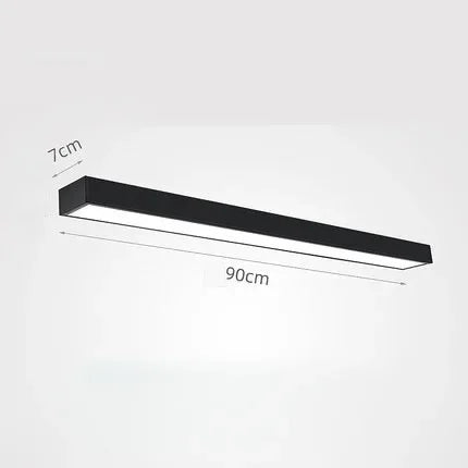 18W 24W 36W 48W Strip Ceiling Led  Lamps Room Lights Lighting Fixture Ultrathin For Living  Kitchen