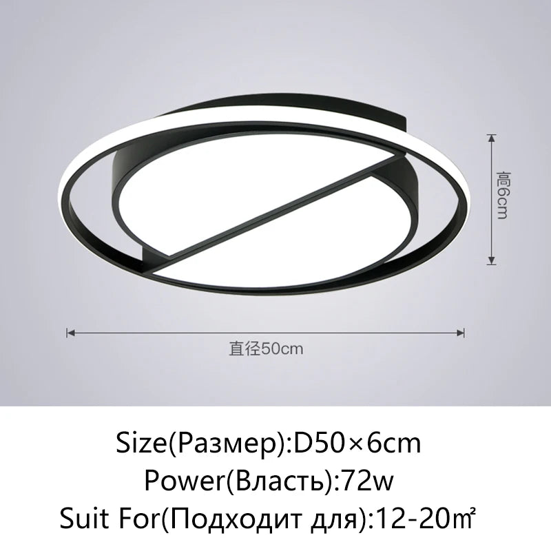 Modern Led Ceiling Lamp Is Suitable For Living Room Dining Room Kitchen Balcony Room Decoration Ceiling Chandelier