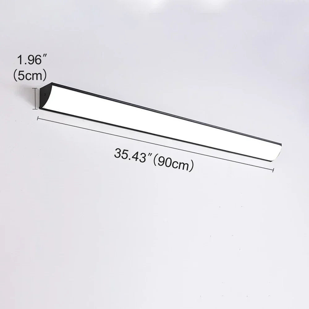 Minimalist Long Strip Outdoor Wall Lamp Exterior Wall Waterproof Modern LED Lighting Garden Villa Balcony Wall Washer  Dimmable