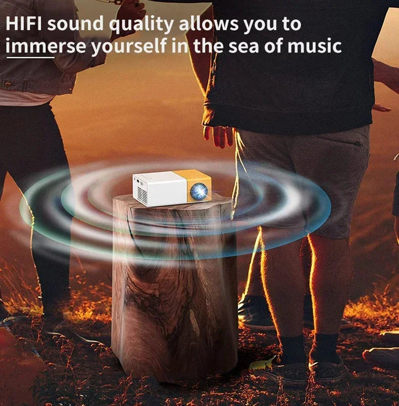 Mini Projecteur Portable YG300 LuxLed