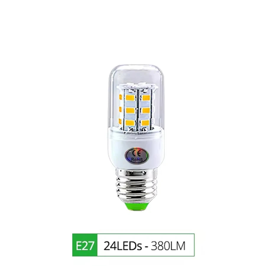 E27 LED Lamp E14 LED SMD 5730 220V Corn Light Bulbs 24 36 56 72LEDs Lamparas LED Chandelie For Home Decoration Ampoule Led Light