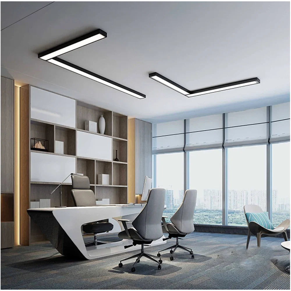 18W 24W 36W 48W Strip Ceiling Led  Lamps Room Lights Lighting Fixture Ultrathin For Living  Kitchen