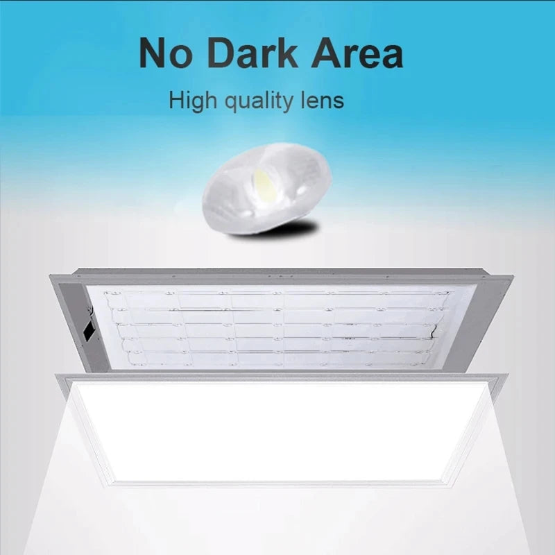 60cm Panel Led Ceiling Lights 70W Ultra-thin Led Panel Lamp for Home Decor Bedroom Indoor Lighting Square Ceiling Lamp Office