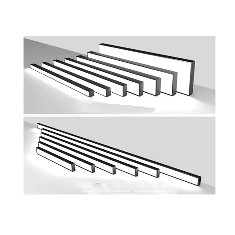 18W 24W 36W 48W Strip Ceiling Led  Lamps Room Lights Lighting Fixture Ultrathin For Living  Kitchen