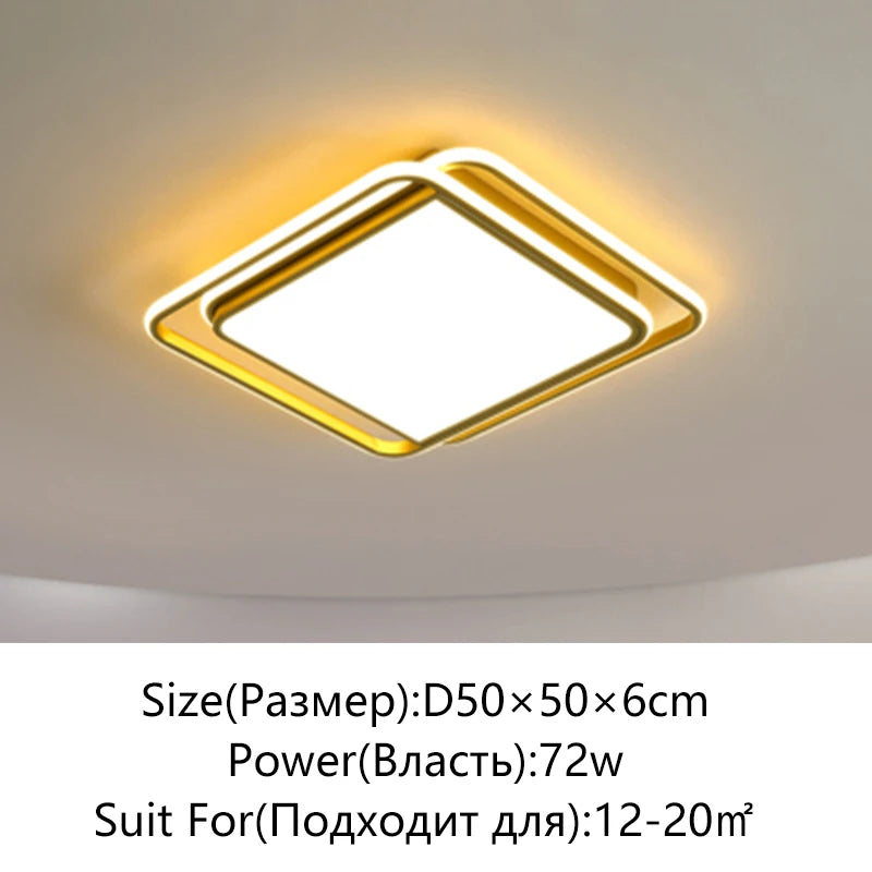 Modern Led Ceiling Lamp Is Suitable For Living Room Dining Room Kitchen Balcony Room Decoration Ceiling Chandelier