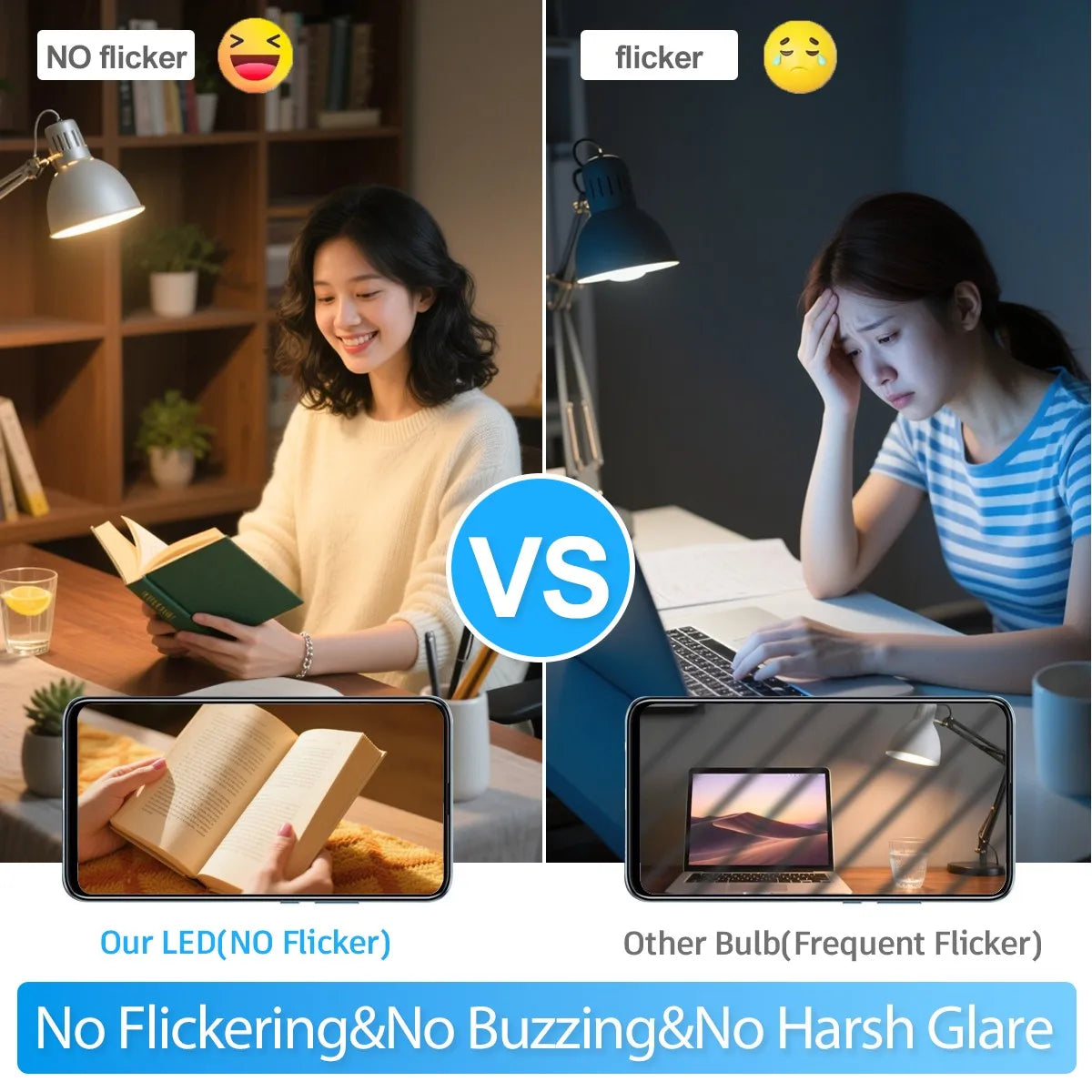 12PCS GU10 Dimmable Spot Bulbs 3W 9W 7W 5W Warm/Cool White 3000K 4000K 6000K LED Light Bulb GU10 Base  for Appliance Dimmable