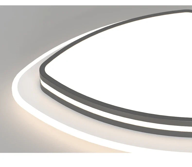 Modern Led Ceiling Lamp Shell Dimmable Aluminium for Living Dining Table Room Bedroom Ceiling Chandelier Art Minimalist Fixture