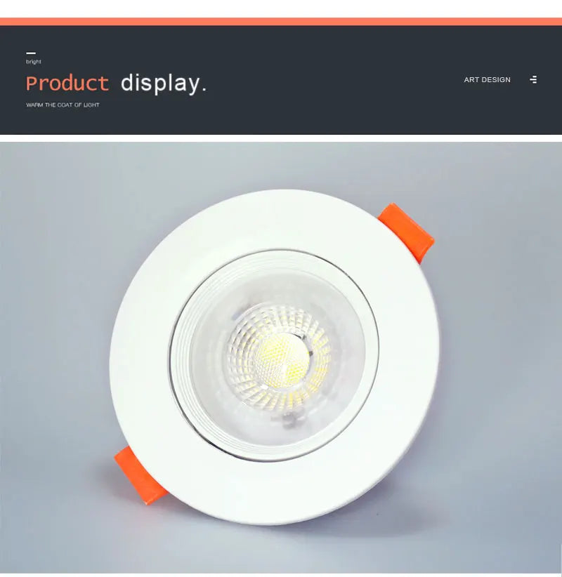 Ultrathin Led Downlight 7W 9W 12W 5W 3W 220V 110V Recessed Ceiling Light Round Square Panel Down Light Spotlight indoor Lighting