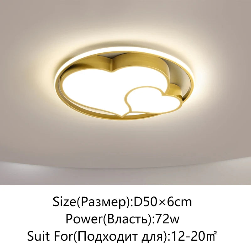 Modern Led Ceiling Lamp Is Suitable For Living Room Dining Room Kitchen Balcony Room Decoration Ceiling Chandelier