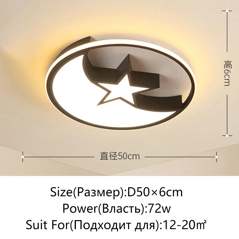 Modern Led Ceiling Lamp Is Suitable For Living Room Dining Room Kitchen Balcony Room Decoration Ceiling Chandelier