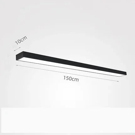 18W 24W 36W 48W Strip Ceiling Led  Lamps Room Lights Lighting Fixture Ultrathin For Living  Kitchen