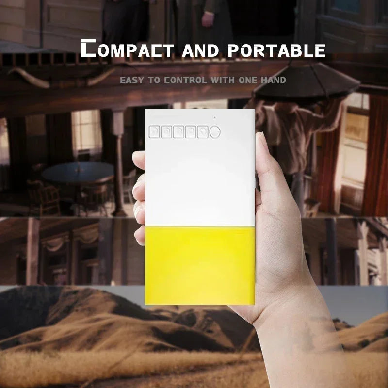 Projecteur Portable YG300 WiFi Smart 720P HD - Home Cinéma | LUXLED